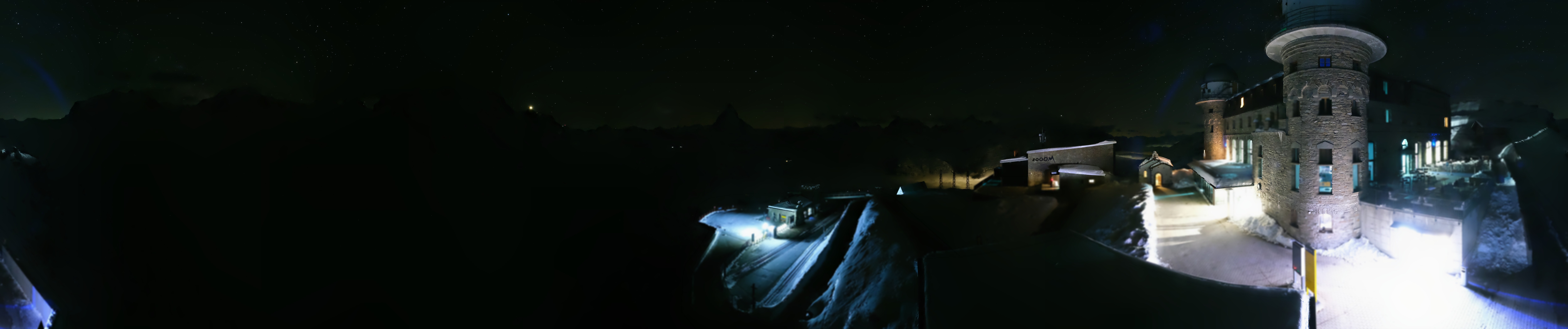 Archived image Webcam Gornergrat Kulm Zermatt