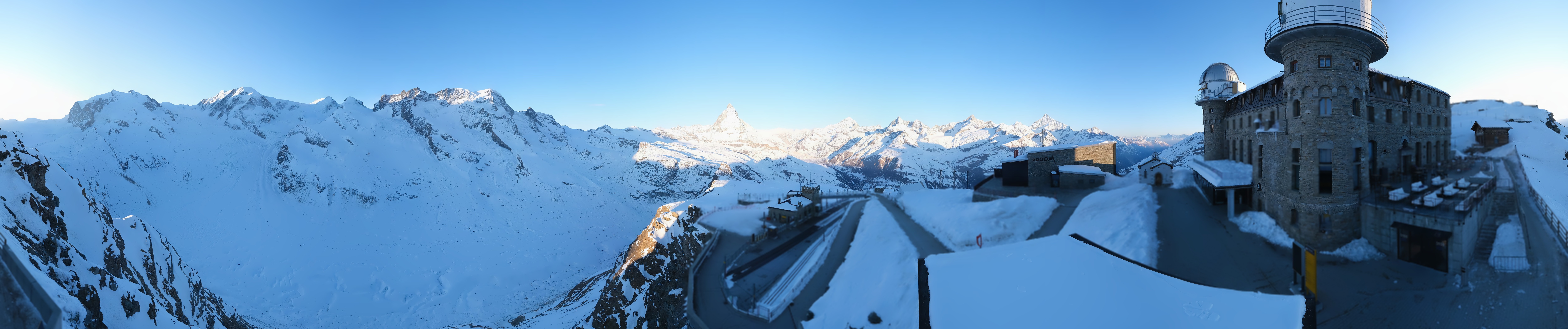 Archiv Foto Webcam Gornergrat Kulm Zermatt
