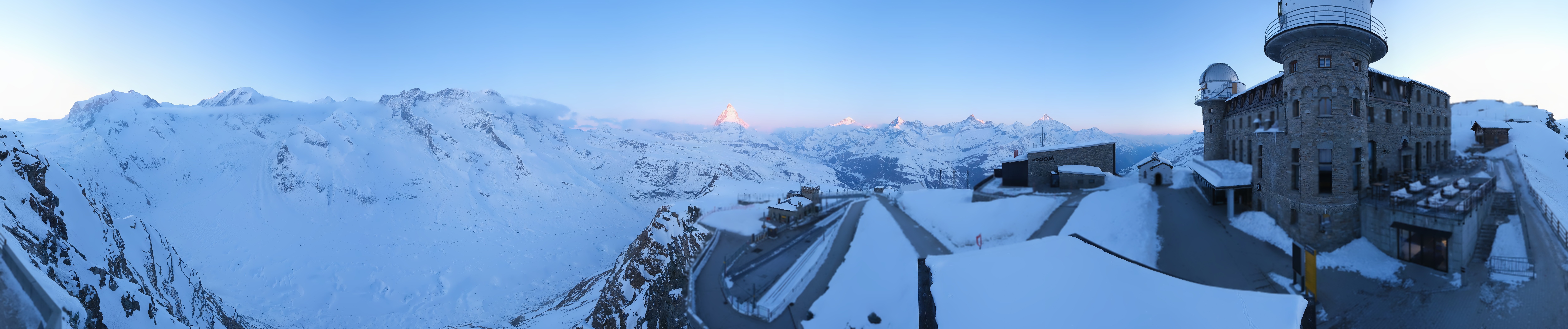 Archiv Foto Webcam Gornergrat Kulm Zermatt
