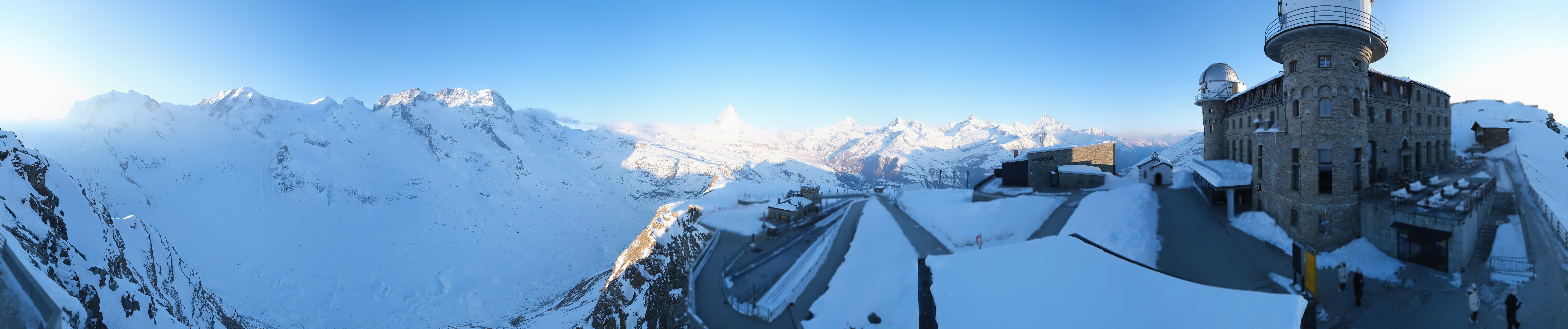 Archiv Foto Webcam Gornergrat Kulm Zermatt