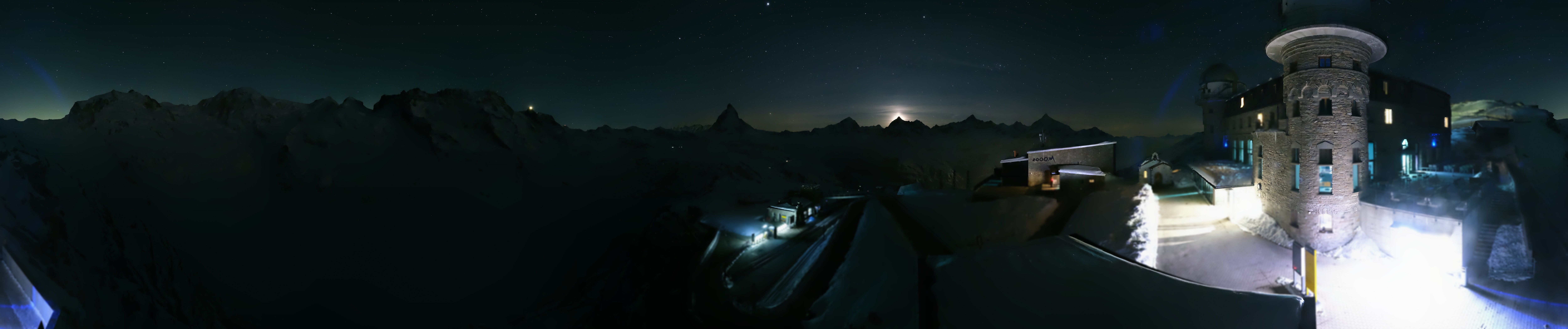 Archiv Foto Webcam Gornergrat Kulm Zermatt