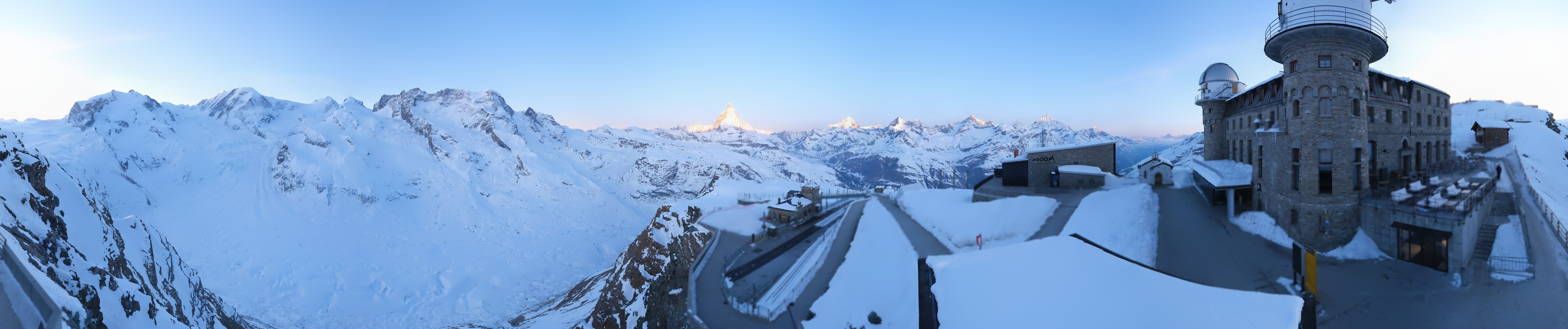 Archiv Foto Webcam Gornergrat Kulm Zermatt