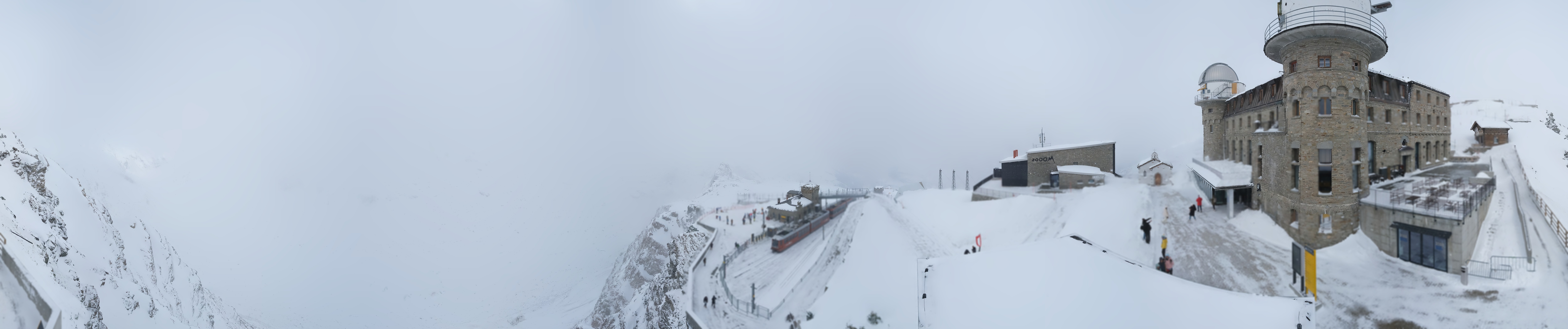 Archiv Foto Webcam Gornergrat Kulm Zermatt