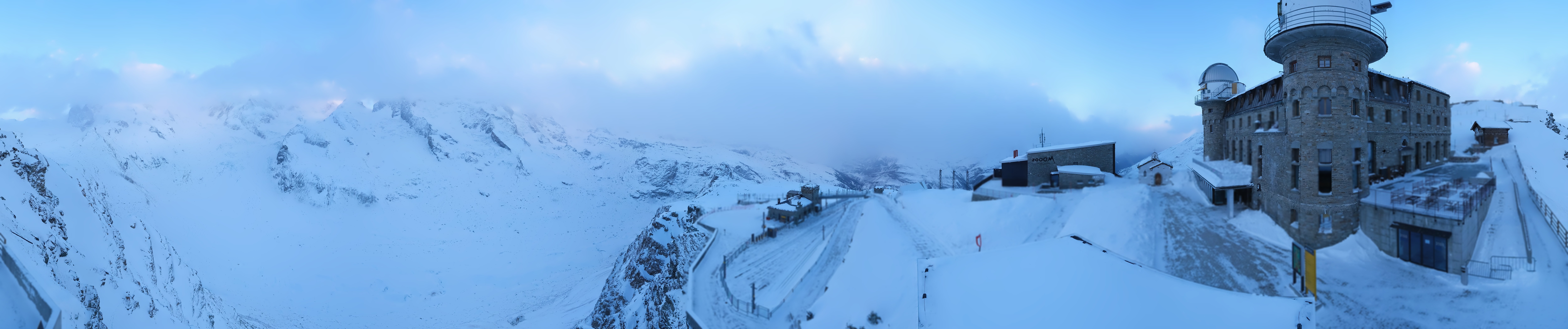 Archiv Foto Webcam Gornergrat Kulm Zermatt