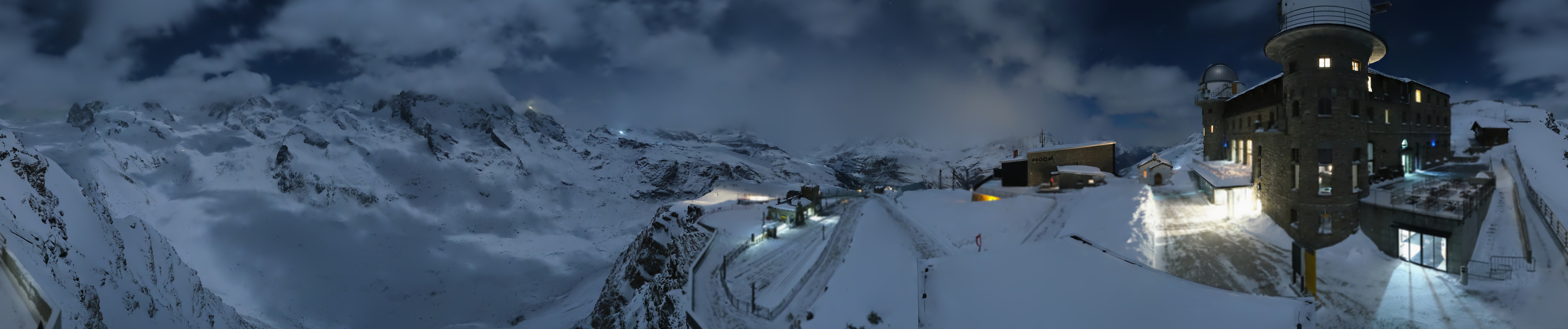 Archiv Foto Webcam Gornergrat Kulm Zermatt