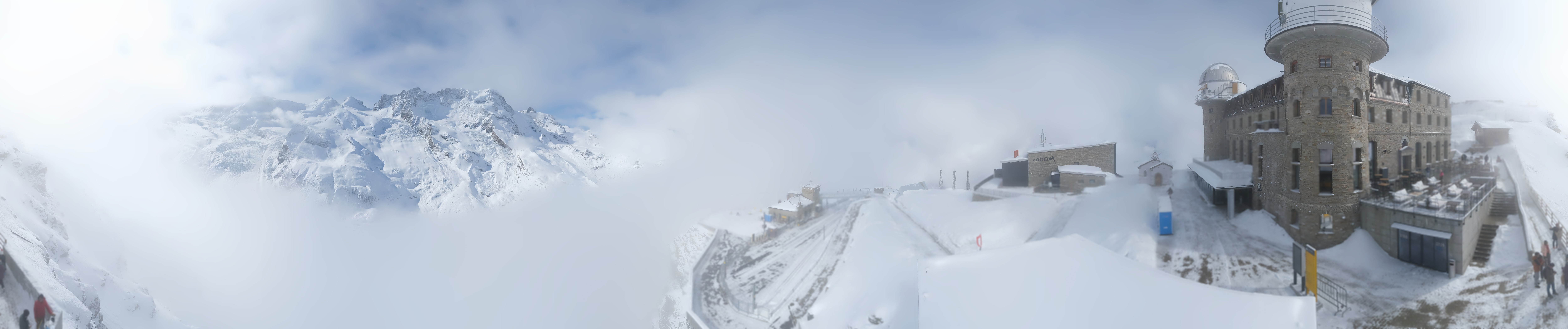 Archiv Foto Webcam Gornergrat Kulm Zermatt