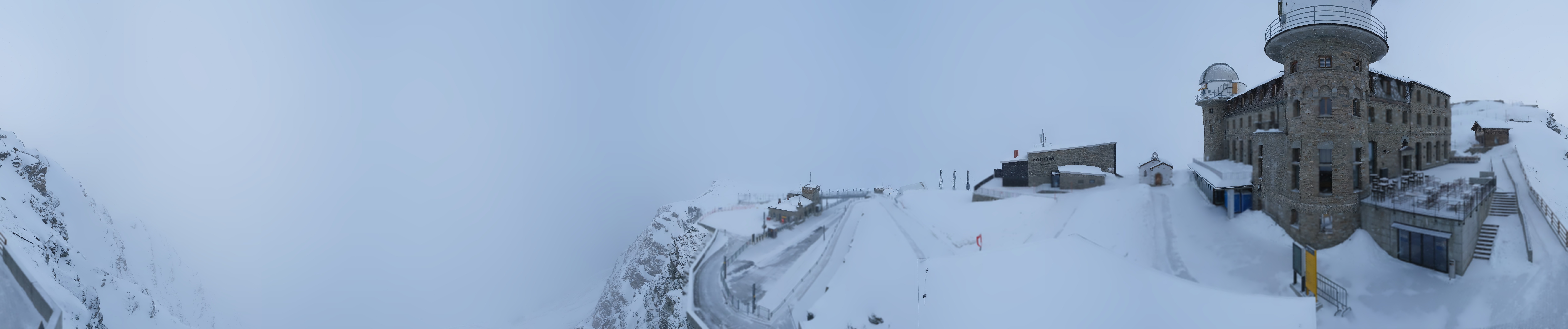 Archived image Webcam Gornergrat Kulm Zermatt