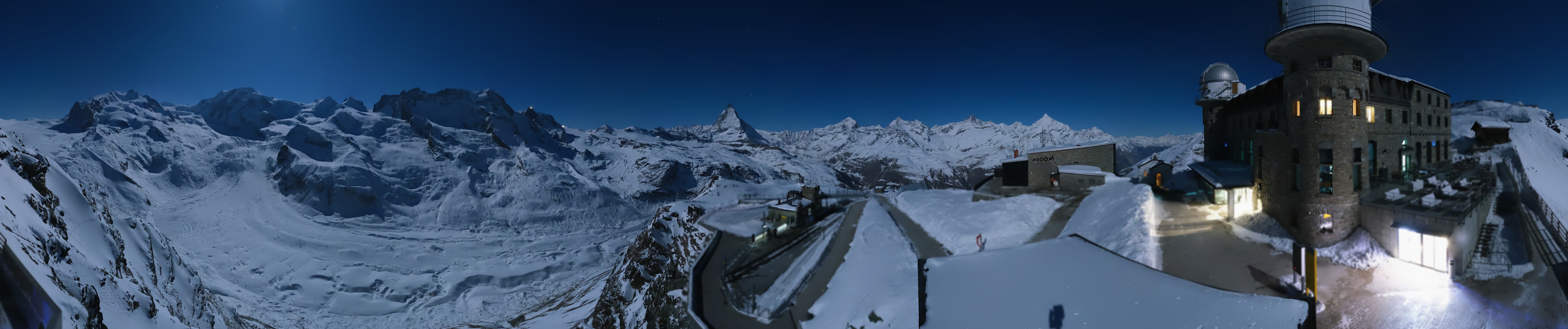 Archiv Foto Webcam Gornergrat Kulm Zermatt