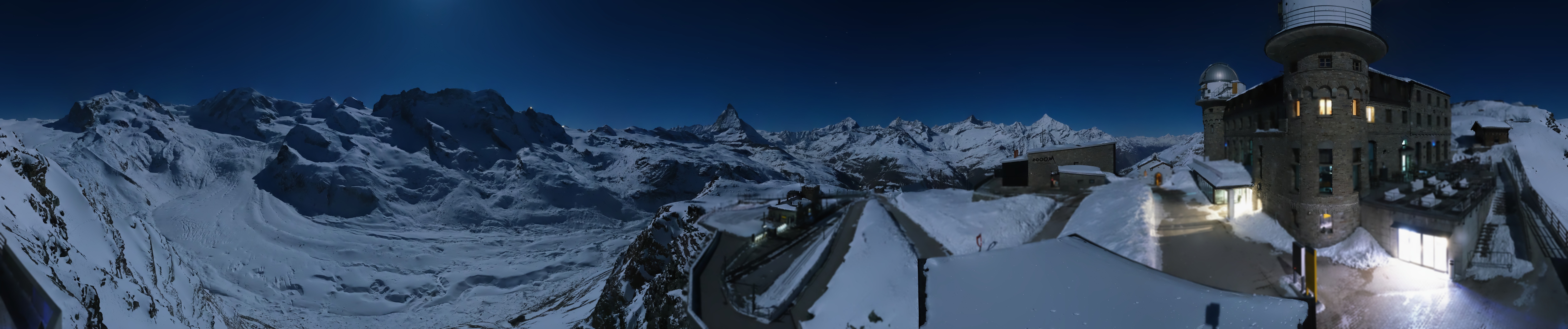 Archiv Foto Webcam Gornergrat Kulm Zermatt