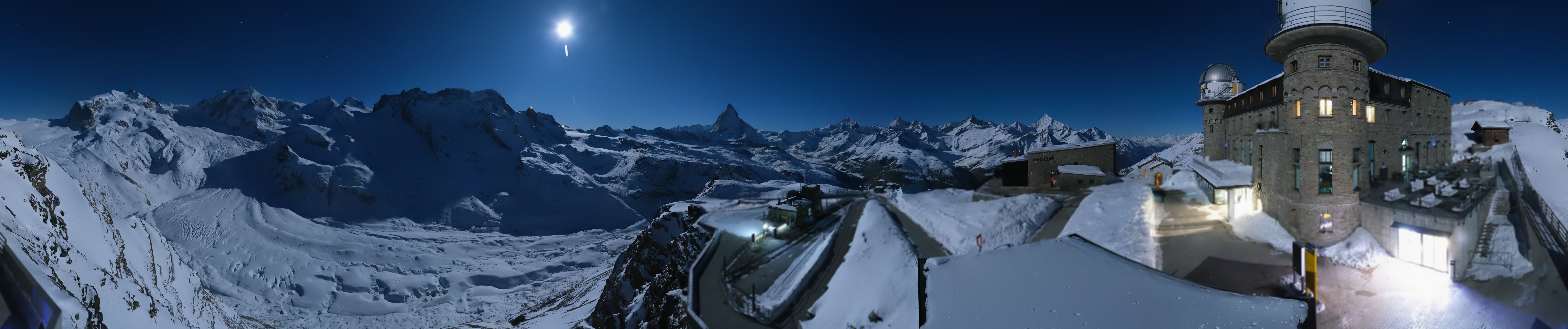 Archiv Foto Webcam Gornergrat Kulm Zermatt