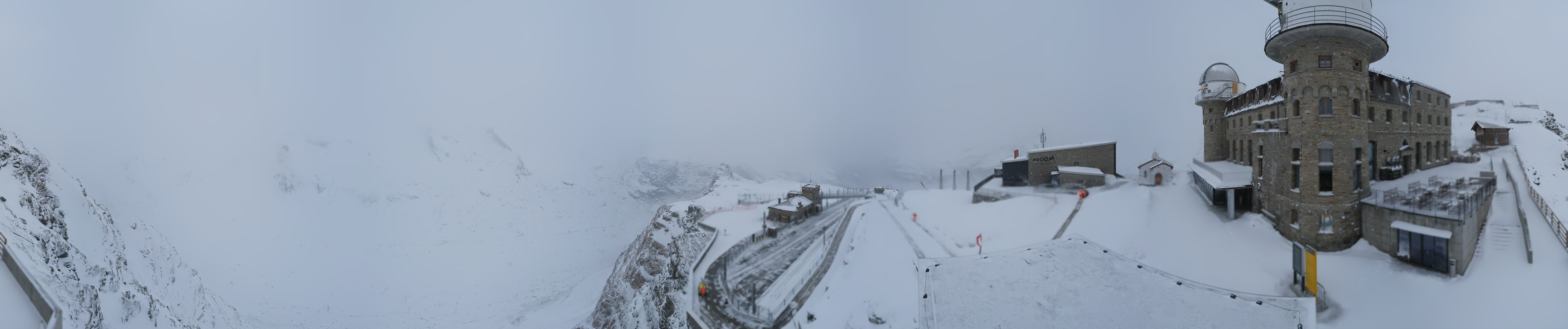 Archived image Webcam Gornergrat Kulm Zermatt
