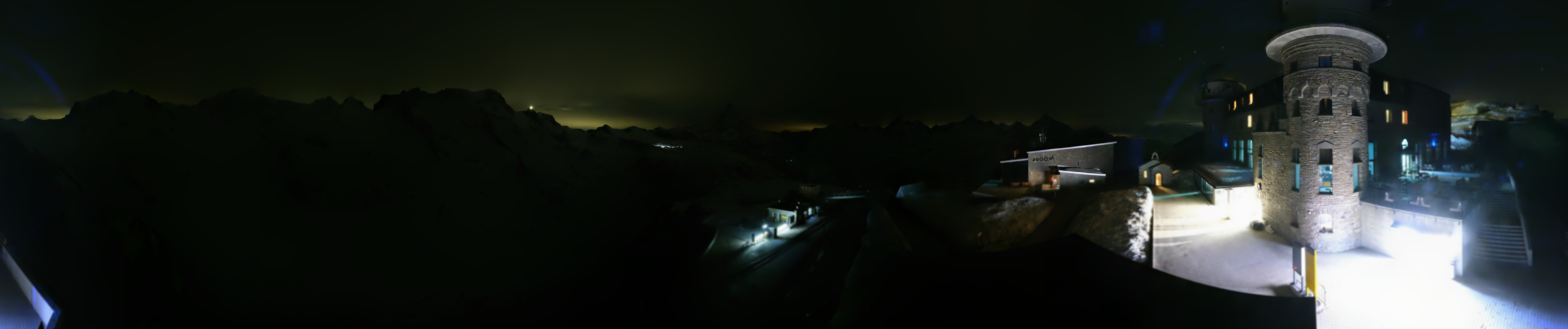 Archived image Webcam Gornergrat Kulm Zermatt