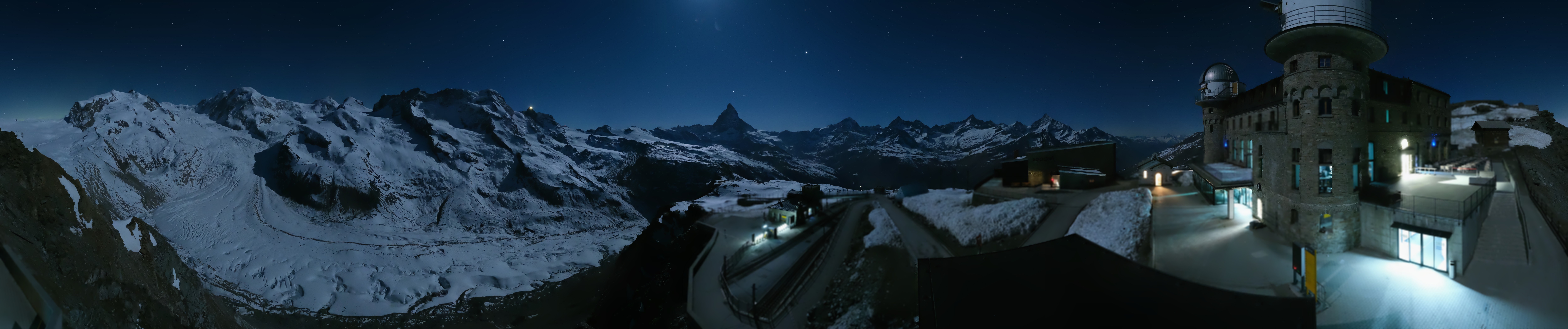 Archiv Foto Webcam Gornergrat Kulm Zermatt