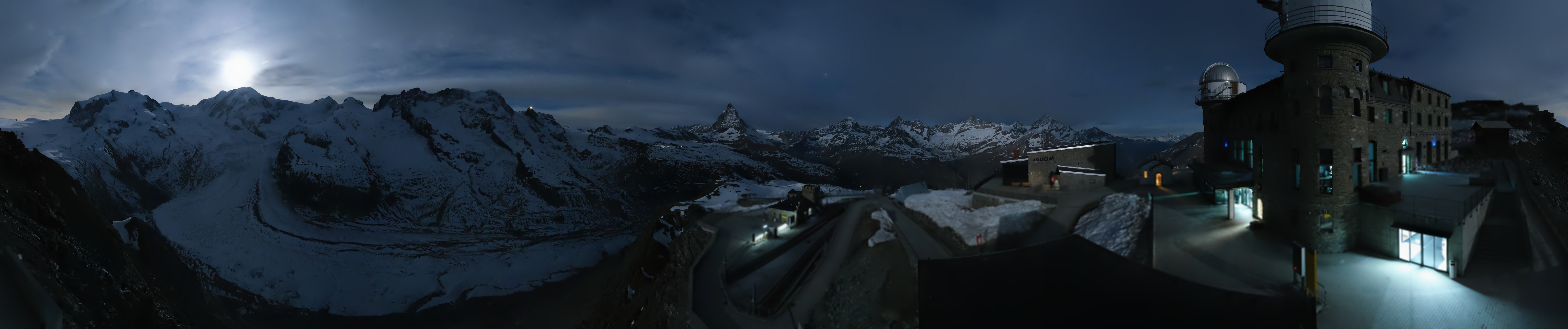 Archiv Foto Webcam Gornergrat Kulm Zermatt