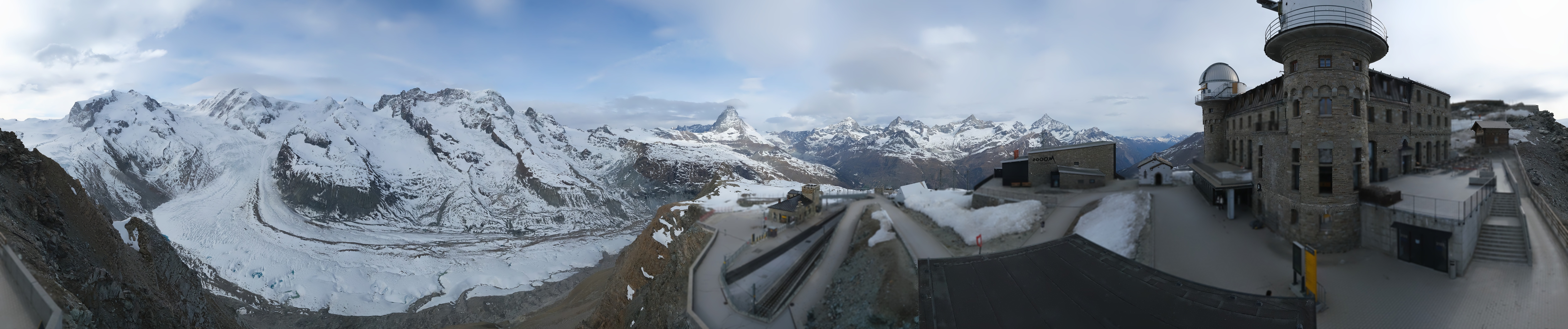 Archiv Foto Webcam Gornergrat Kulm Zermatt
