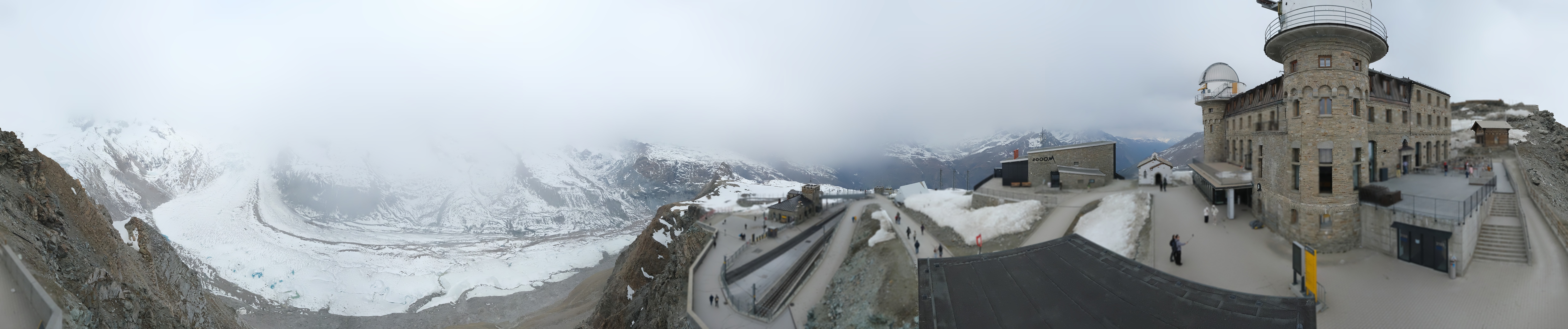 Archiv Foto Webcam Gornergrat Kulm Zermatt