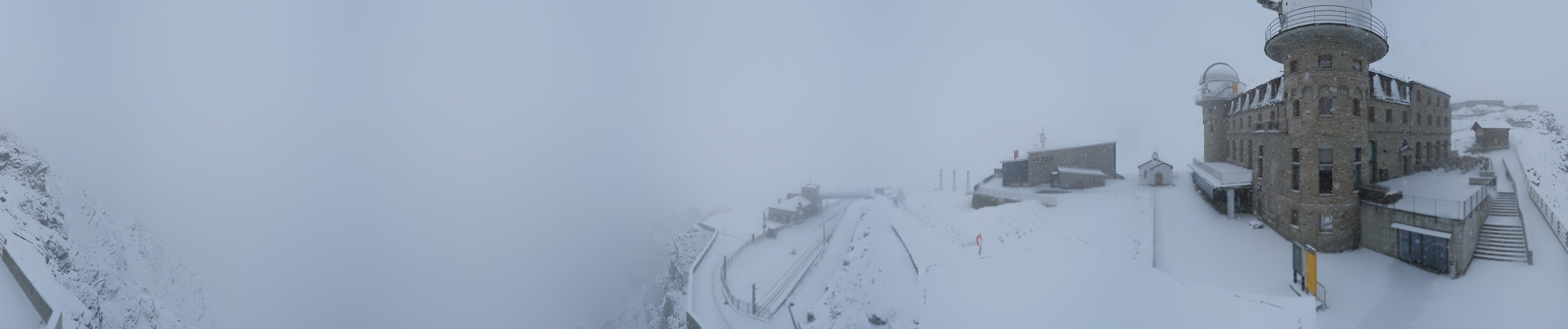 Archiv Foto Webcam Gornergrat Kulm Zermatt