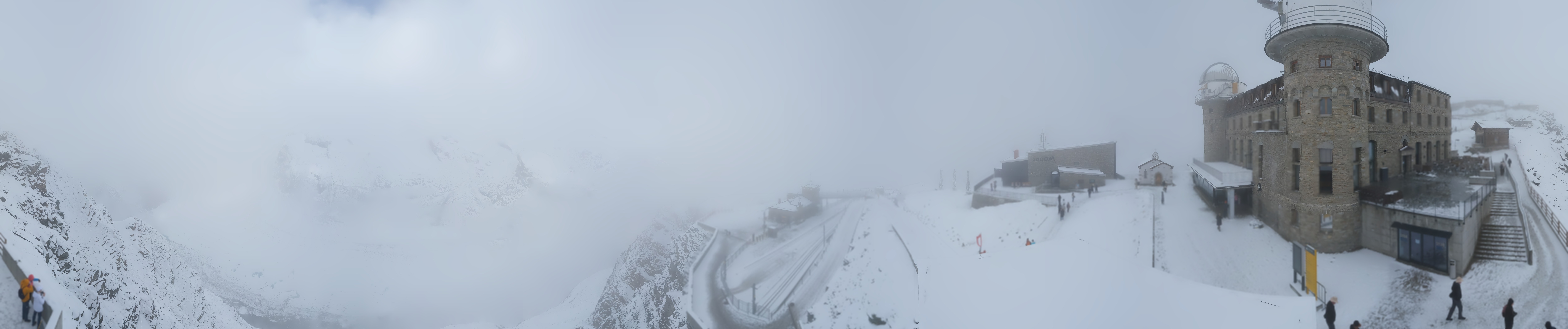 Archiv Foto Webcam Gornergrat Kulm Zermatt