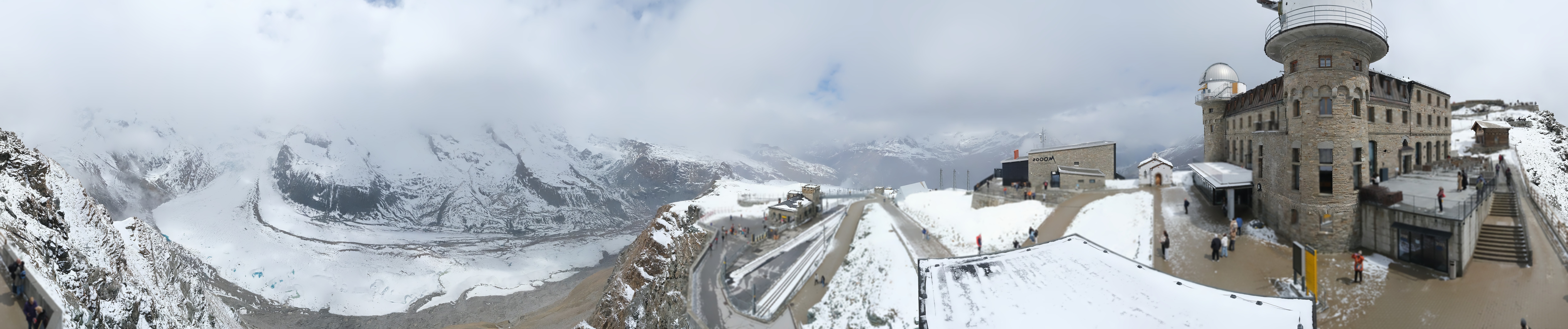 Archiv Foto Webcam Gornergrat Kulm Zermatt