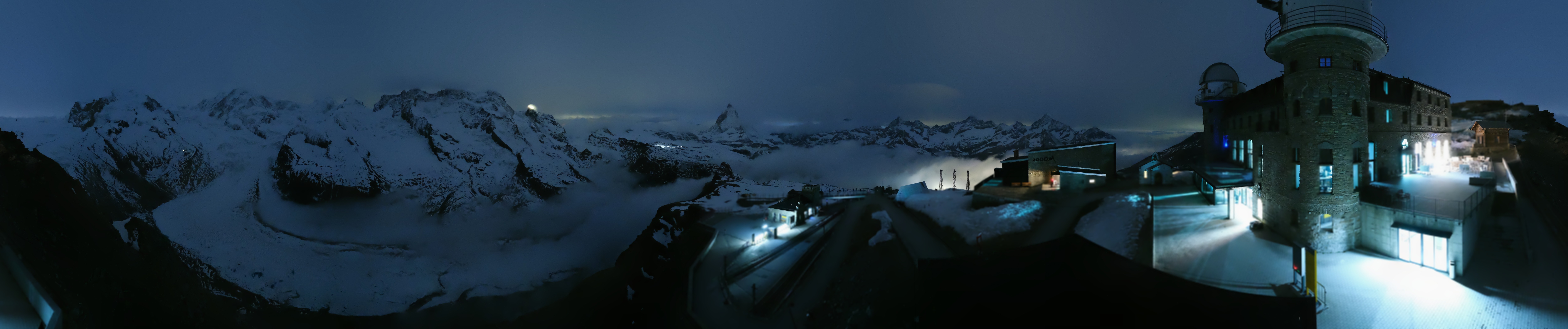Archiv Foto Webcam Gornergrat Kulm Zermatt