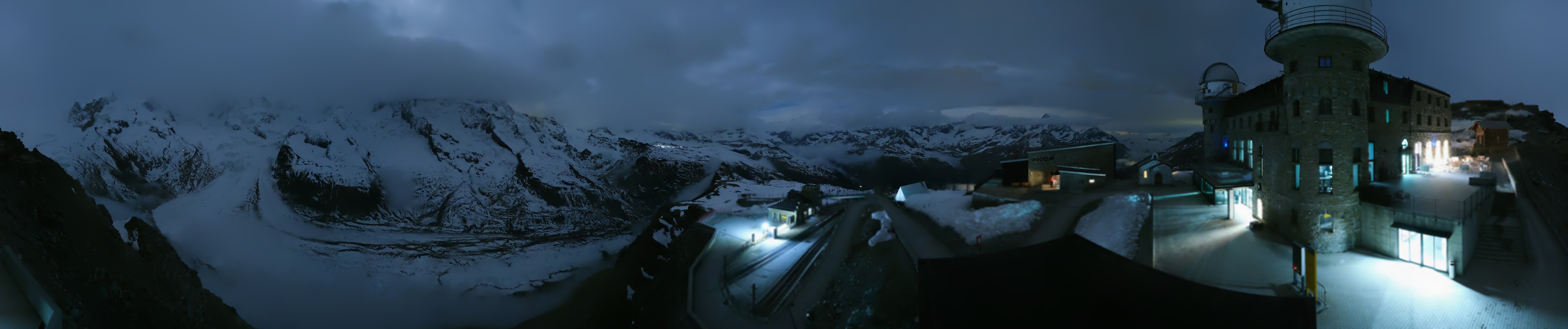 Archiv Foto Webcam Gornergrat Kulm Zermatt