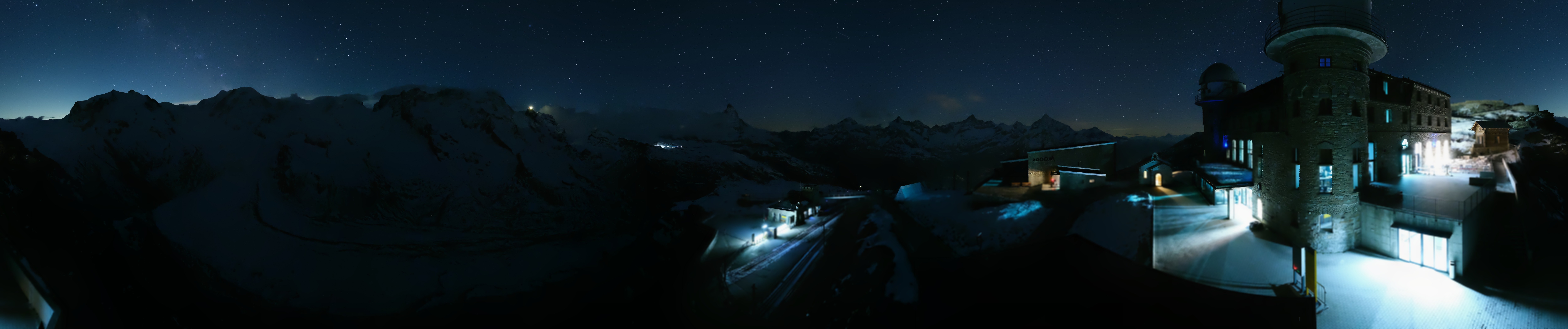 Archiv Foto Webcam Gornergrat Kulm Zermatt