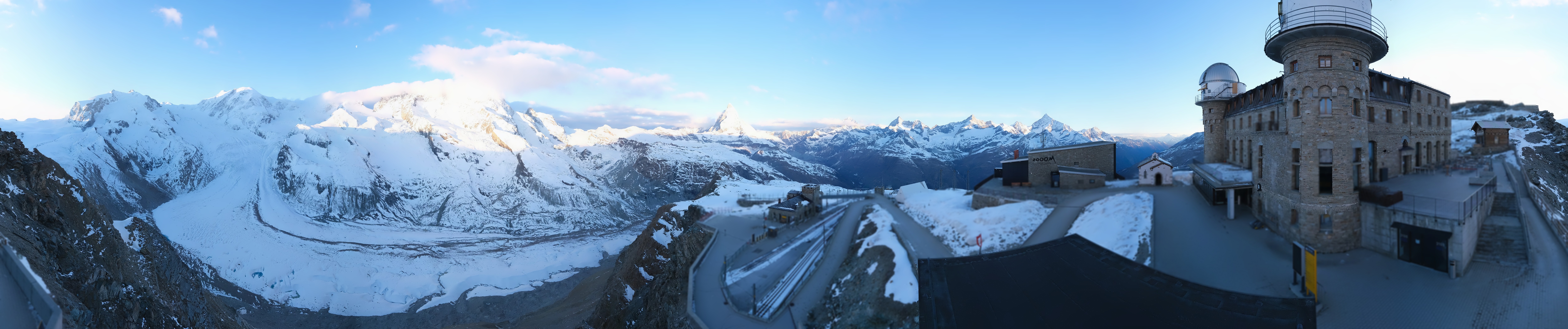 Archiv Foto Webcam Gornergrat Kulm Zermatt