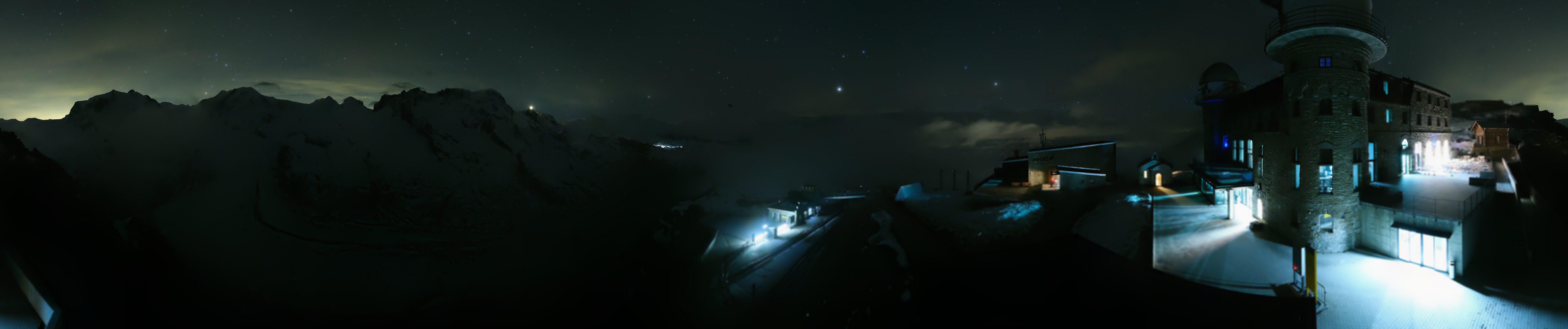 Archiv Foto Webcam Gornergrat Kulm Zermatt