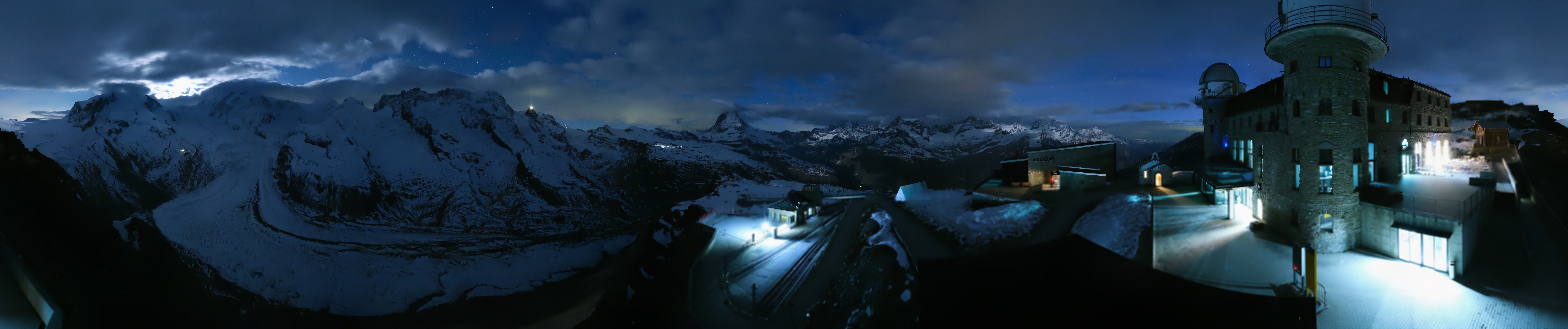 Archiv Foto Webcam Gornergrat Kulm Zermatt