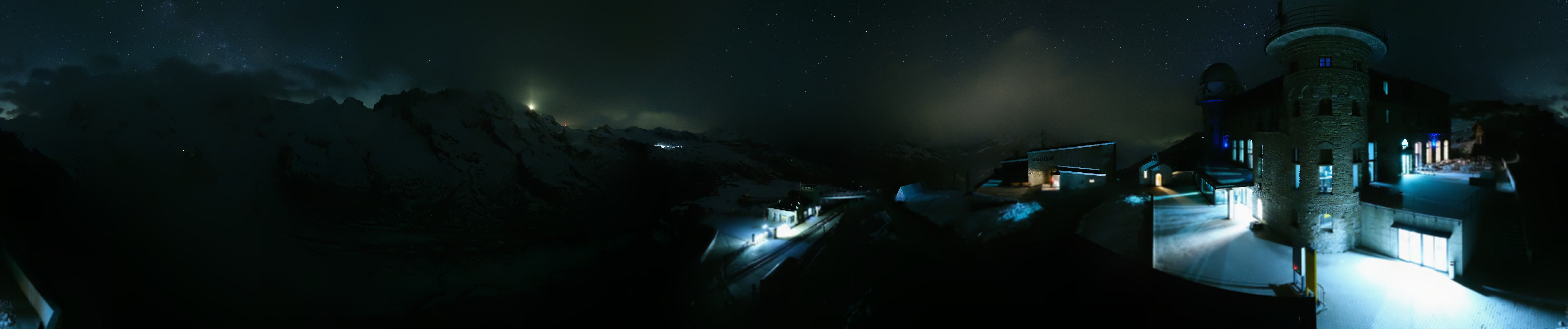 Archiv Foto Webcam Gornergrat Kulm Zermatt