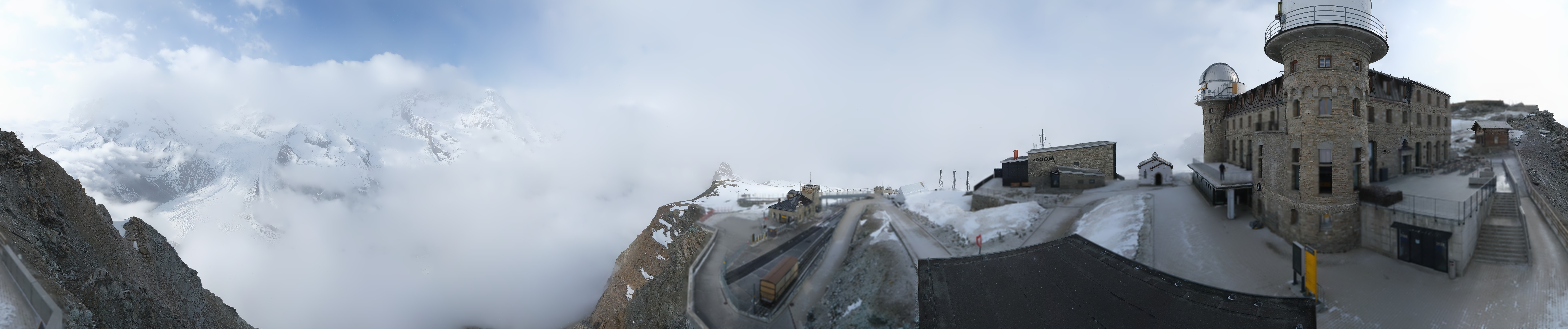 Archiv Foto Webcam Gornergrat Kulm Zermatt