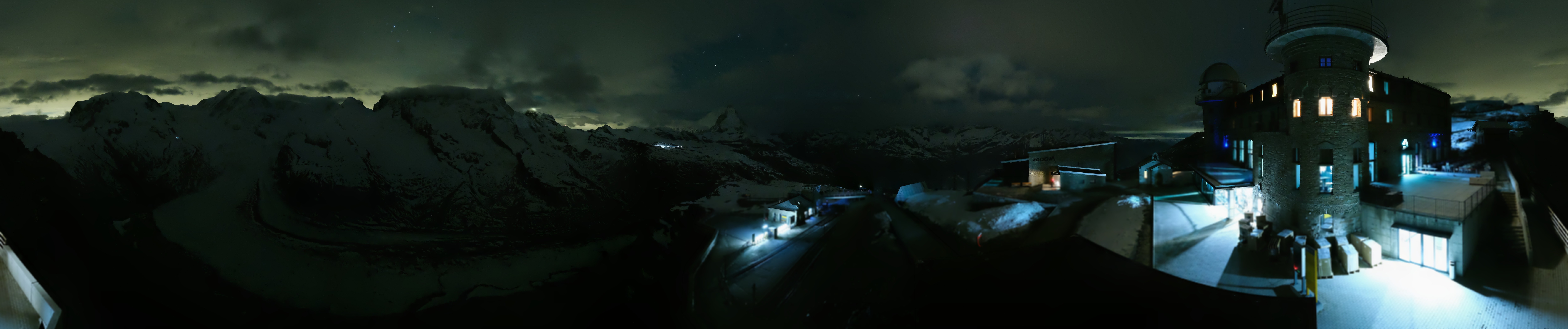 Archiv Foto Webcam Gornergrat Kulm Zermatt