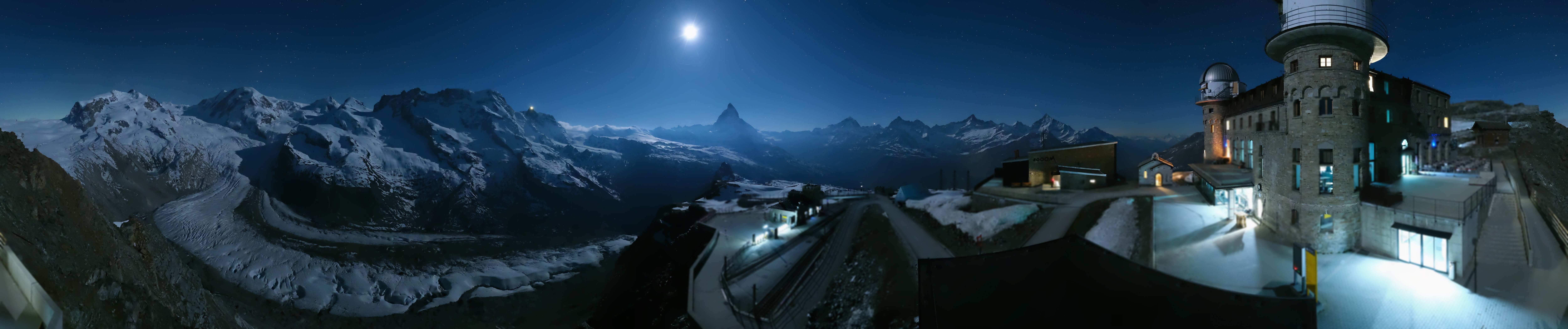 Archiv Foto Webcam Gornergrat Kulm Zermatt