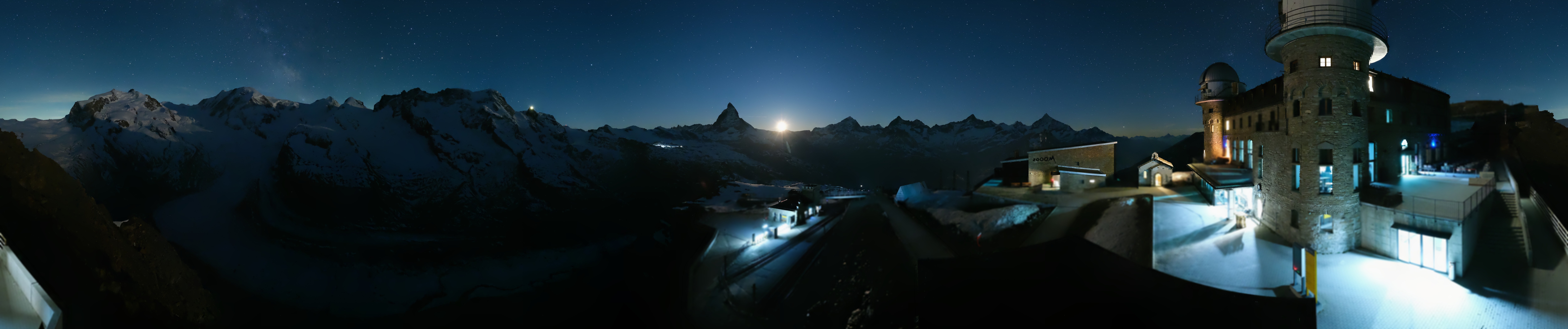 Archiv Foto Webcam Gornergrat Kulm Zermatt