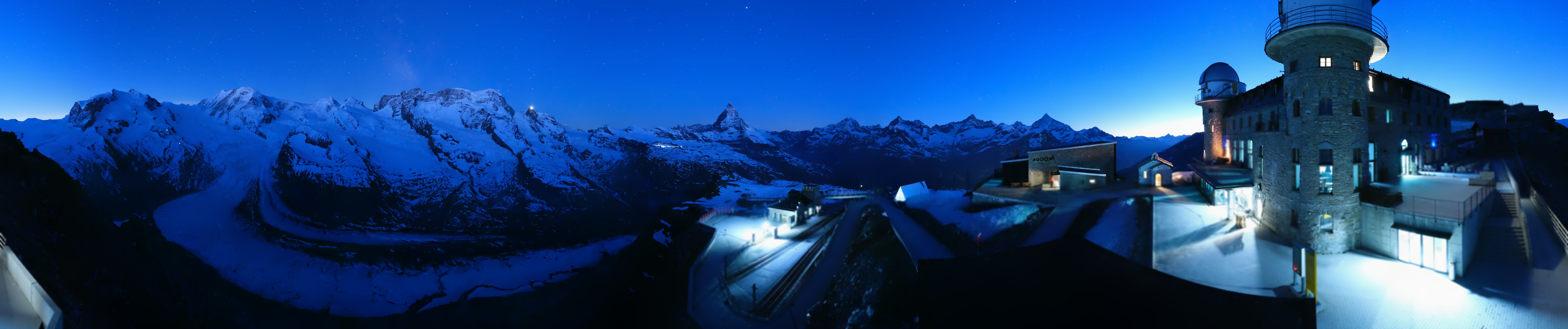 Archiv Foto Webcam Gornergrat Kulm Zermatt