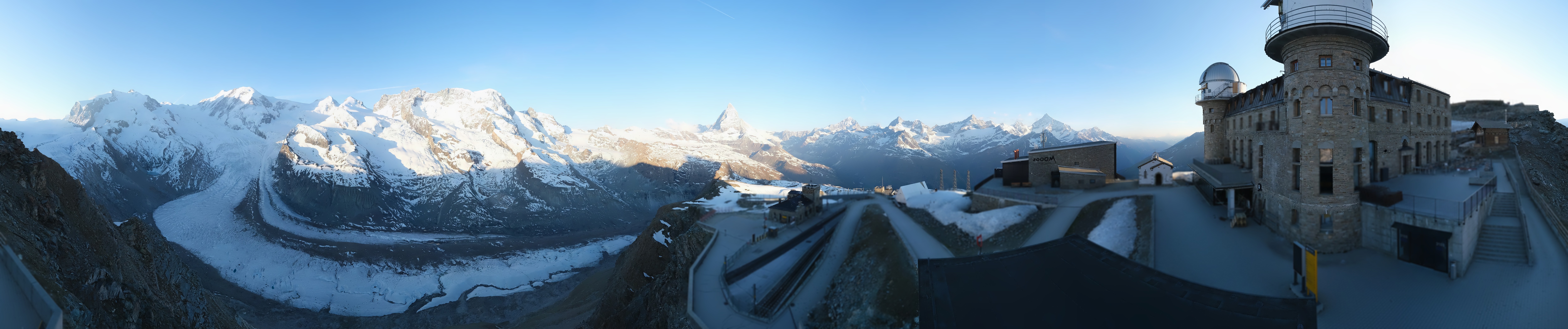 Archiv Foto Webcam Gornergrat Kulm Zermatt