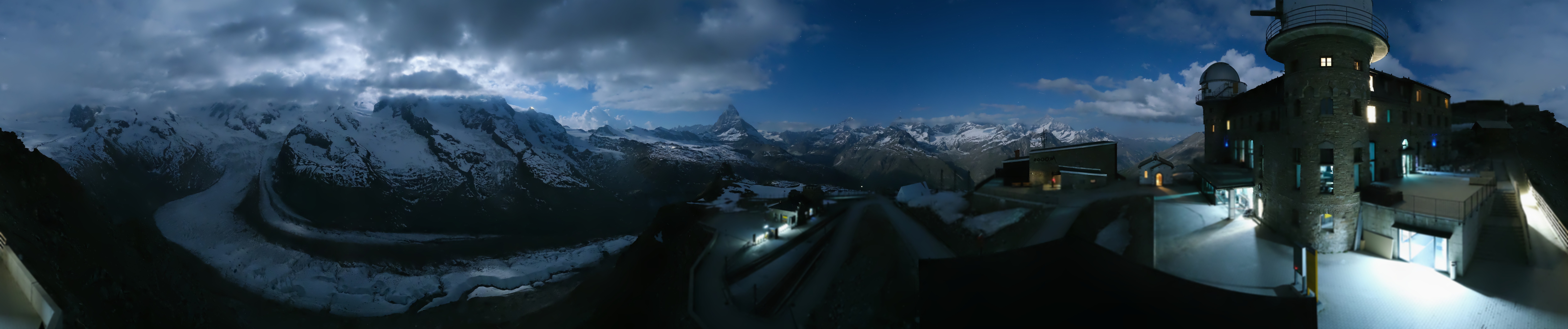 Archiv Foto Webcam Gornergrat Kulm Zermatt