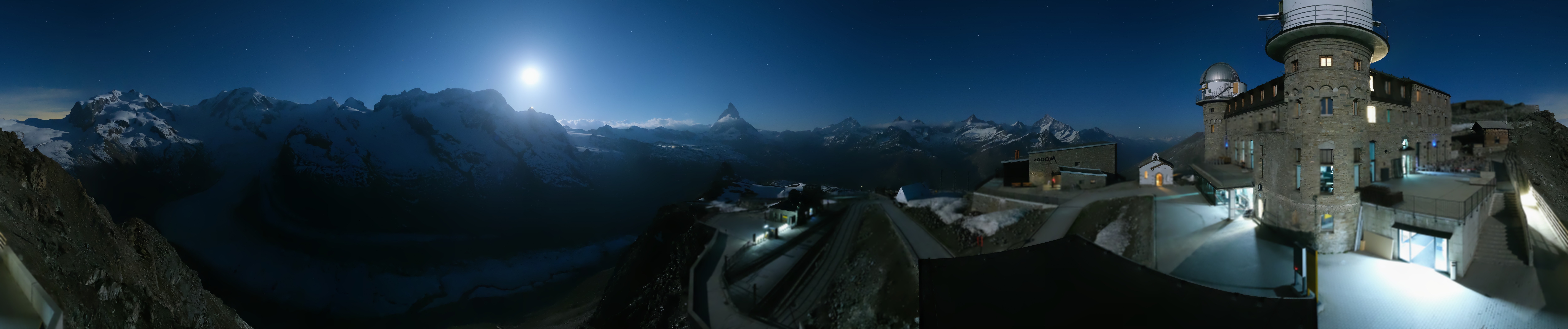Archiv Foto Webcam Gornergrat Kulm Zermatt