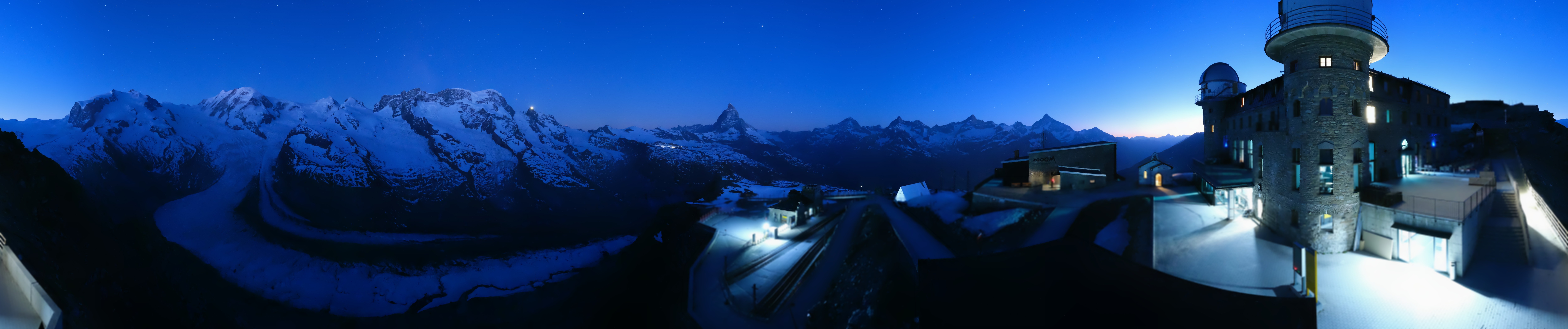 Archiv Foto Webcam Gornergrat Kulm Zermatt