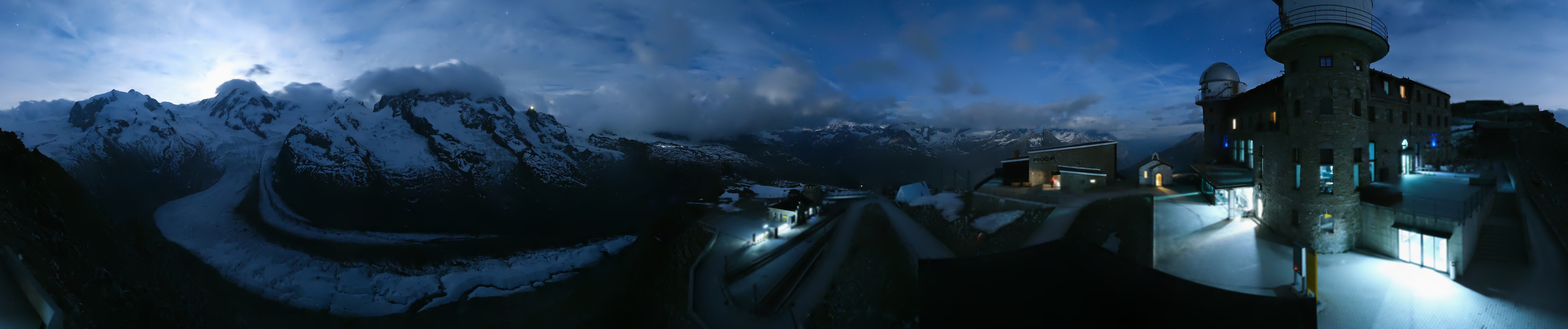 Archiv Foto Webcam Gornergrat Kulm Zermatt