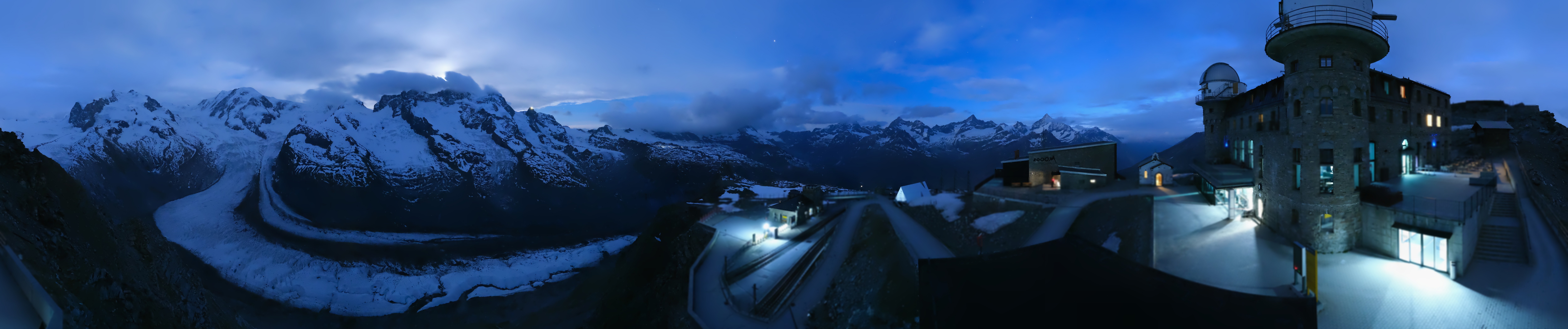 Archiv Foto Webcam Gornergrat Kulm Zermatt