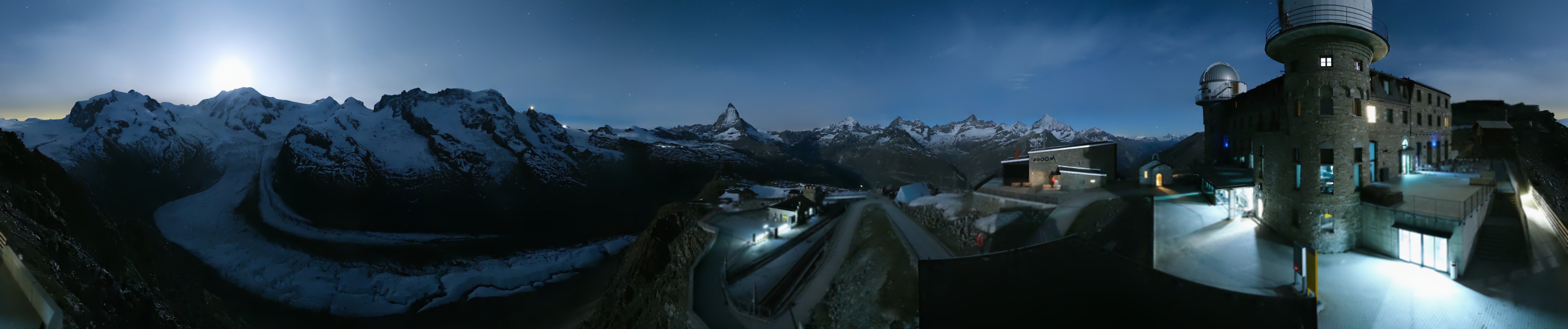 Archiv Foto Webcam Gornergrat Kulm Zermatt