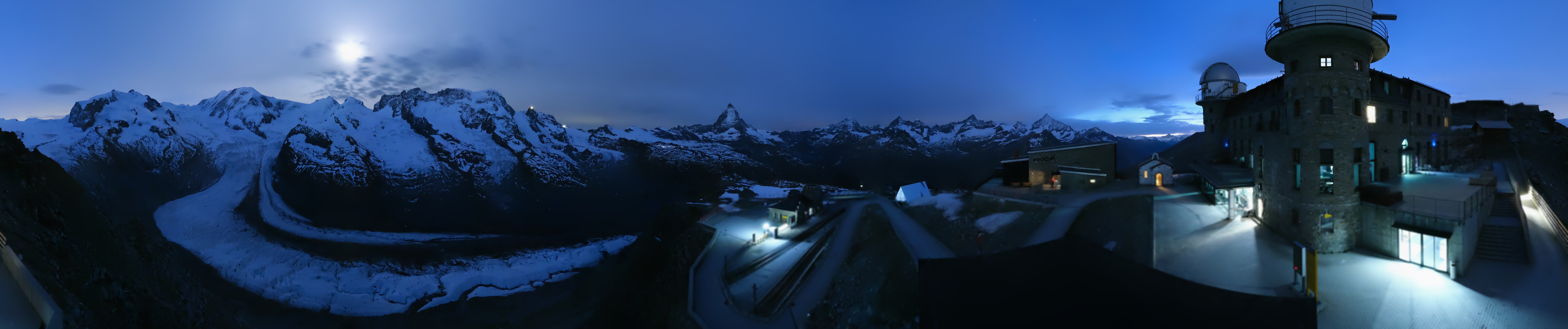 Archiv Foto Webcam Gornergrat Kulm Zermatt