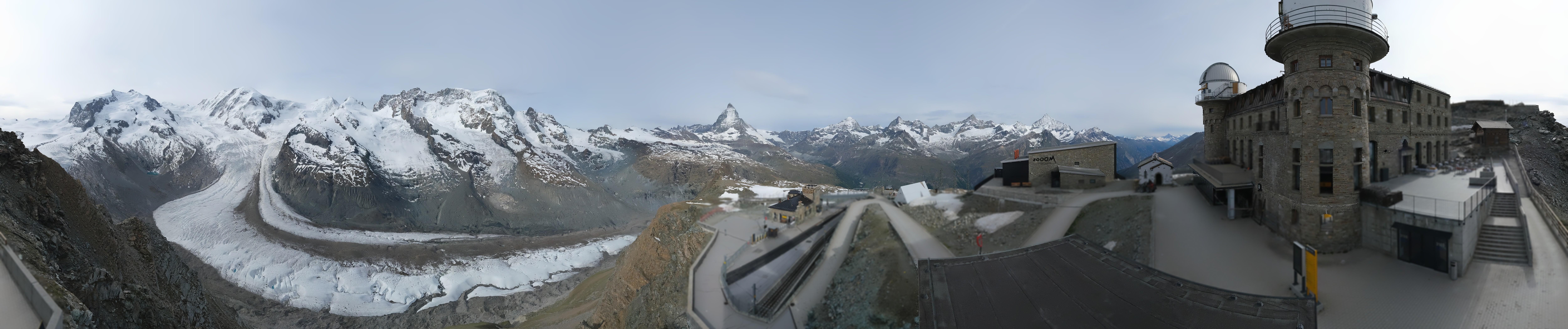 Archiv Foto Webcam Gornergrat Kulm Zermatt