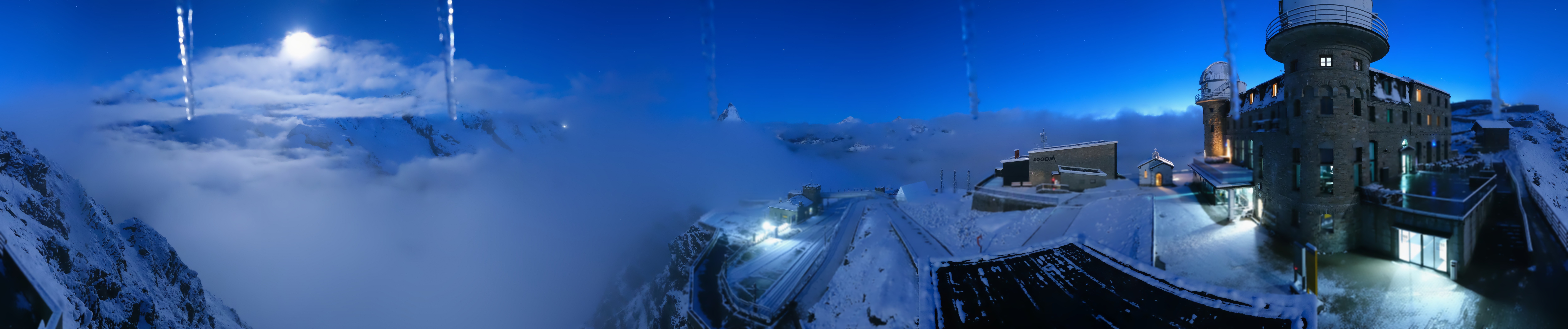 Archiv Foto Webcam Gornergrat Kulm Zermatt