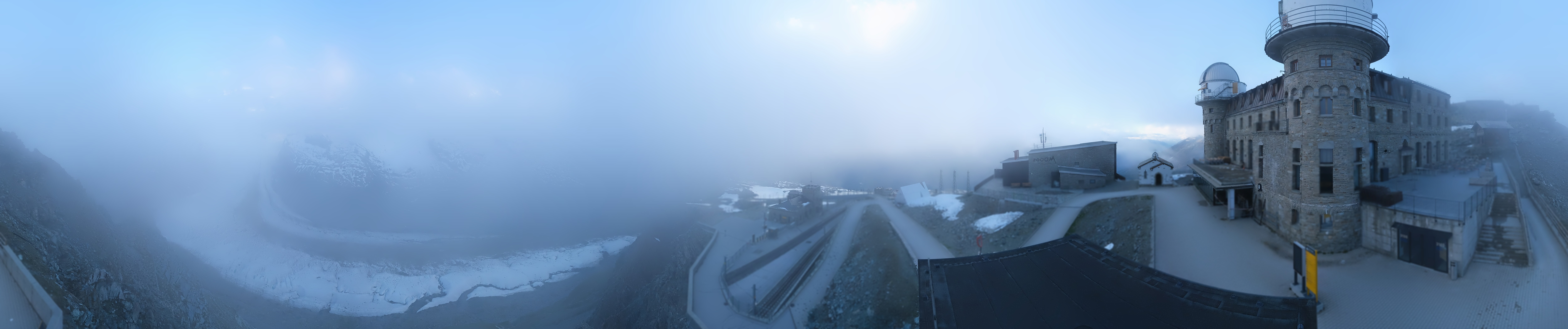 Archiv Foto Webcam Gornergrat Kulm Zermatt