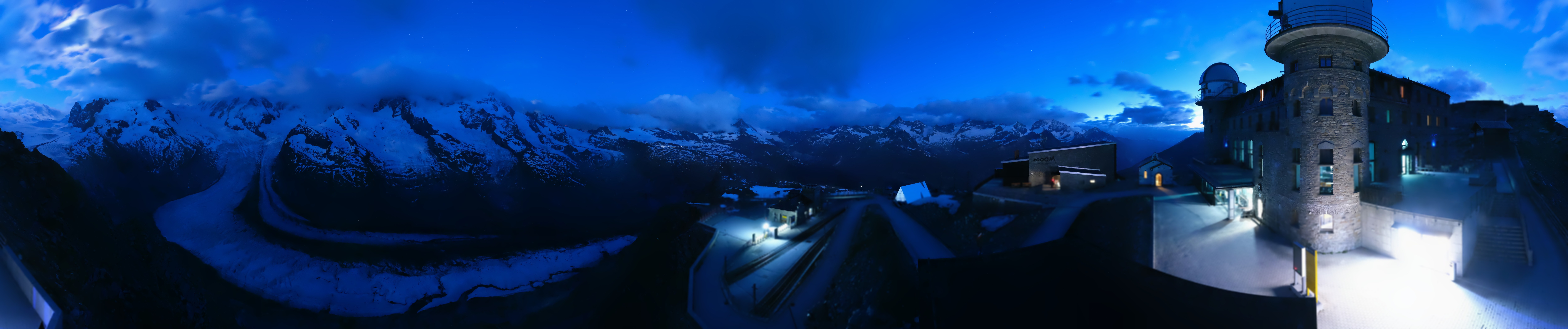 Archiv Foto Webcam Gornergrat Kulm Zermatt