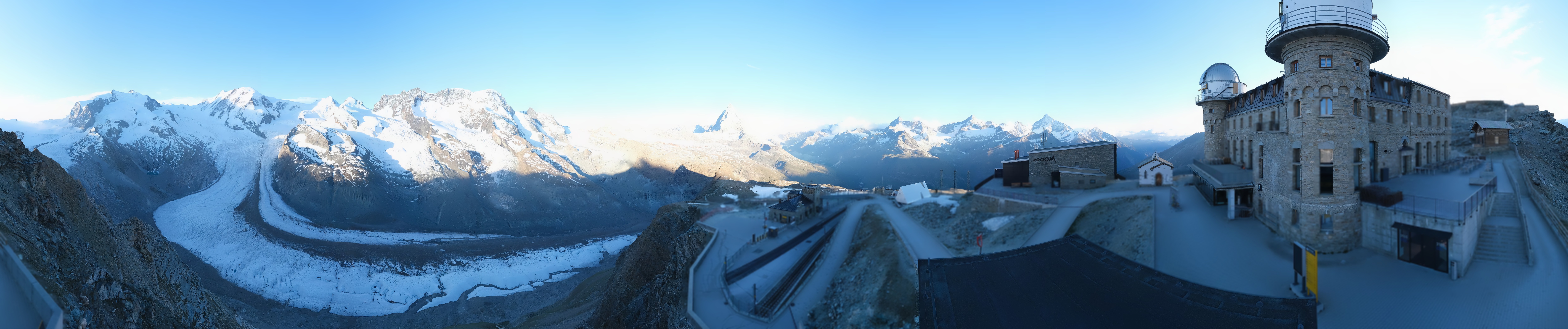 Archiv Foto Webcam Gornergrat Kulm Zermatt