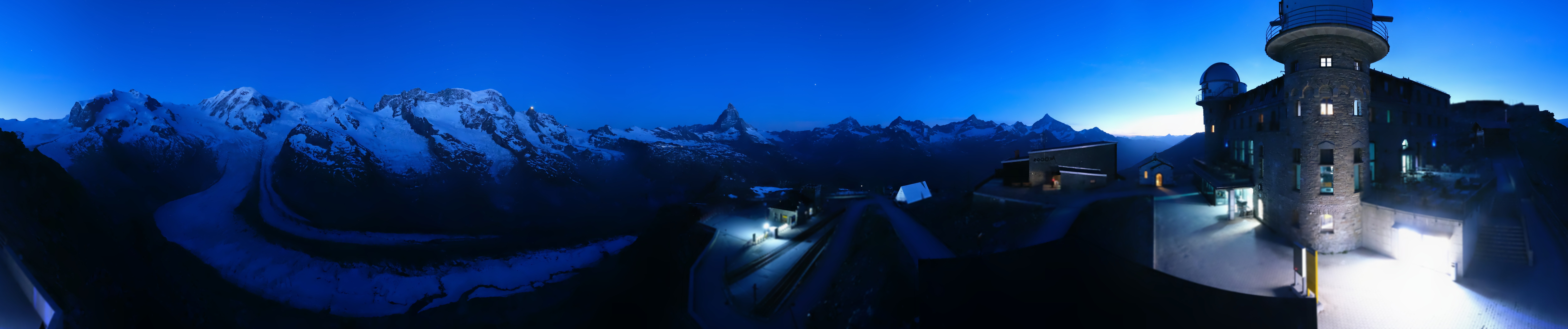 Archiv Foto Webcam Gornergrat Kulm Zermatt