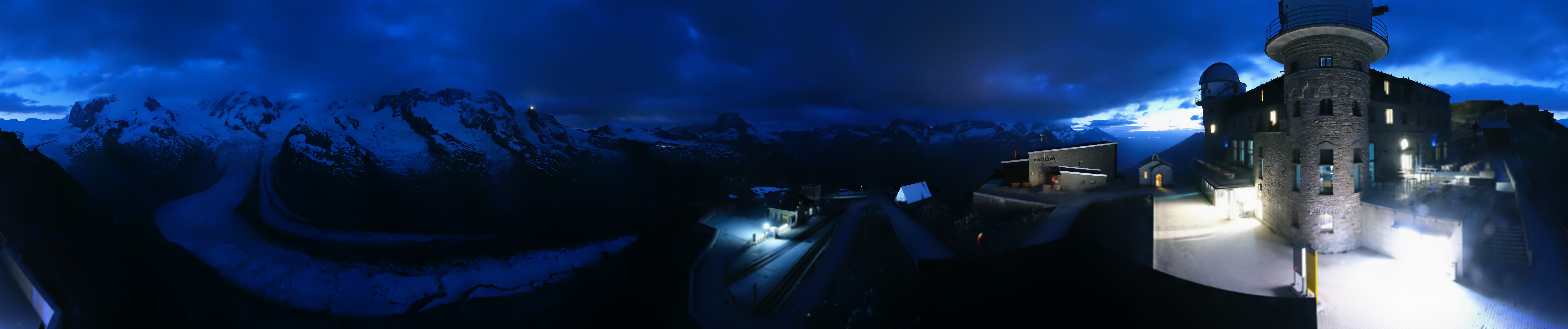 Archiv Foto Webcam Gornergrat Kulm Zermatt